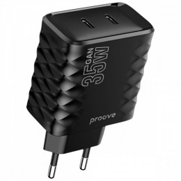МЗП Proove Speed Surge Gan 35W (Type-C + Type-C) black
