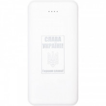 Універсальна мобільна батарея PowerPlant TPB21 10000mAh White (PB930296)
