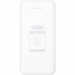 Універсальна мобільна батарея PowerPlant TPB21 10000mAh White (PB930296)