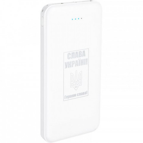 Універсальна мобільна батарея PowerPlant TPB21 10000mAh White (PB930296)
