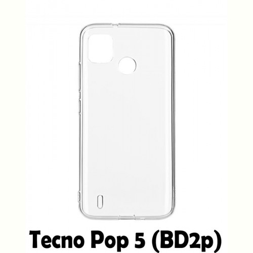 Чохол-накладка BeCover для Tecno Pop 5 (BD2p) Transparancy (707626)