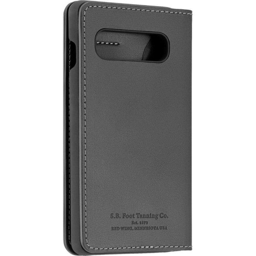 Чохол-книжка Platinum Leather Wallet для Samsung Galaxy S10 SM-G973 Black (PT-MGS10LWFB)