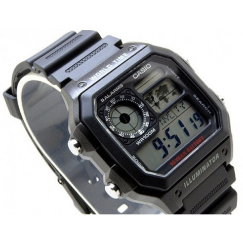Чоловічий годинник Casio AE-1200WH-1AVEF