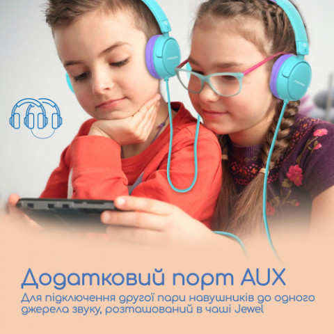 Гарнітура Promate Jewel Aqua