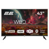 Телевізор 43" 2E LED 4K 60Hz Smart WebOS Black