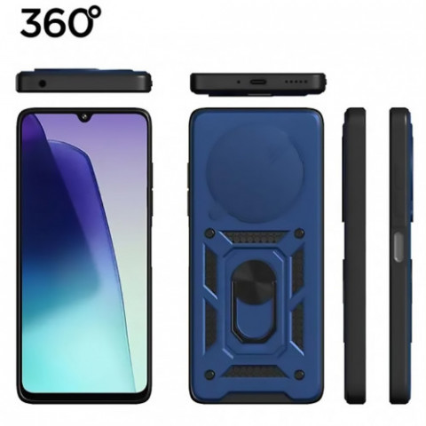 Чохол-накладка BeCover Military для Xiaomi Redmi Note 14 Pro 5G Blue (713095)