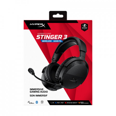 Гарнітура HyperX Cloud Stinger 3 Wireless Black (BS1T8AA)
