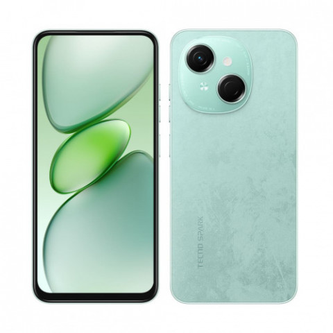 Смартфон Tecno Spark Go 1 (KL4) 3/64GB Magic Skeen Green (4894947050077)