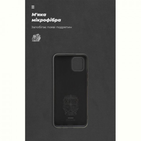 Чохол-накладка Armorstandart Icon для Samsung Galaxy A03 SM-A035 Black (ARM60875)