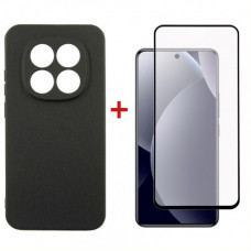 Чохол-накладка Dengos Soft для Xiaomi Redmi Note 15 Pro 5G Black (DG-KM-186) + захисне скло