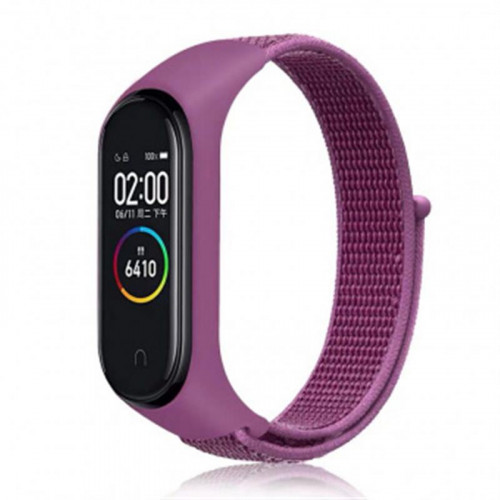 Ремінець BeCover Nylon Style для Xiaomi Mi Smart Band 5/Mi Smart Band 6 Purple (705429)