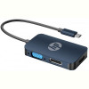 Перехідник HP USB Type-C-HDMI/VGA/DP (DHC-CT200)