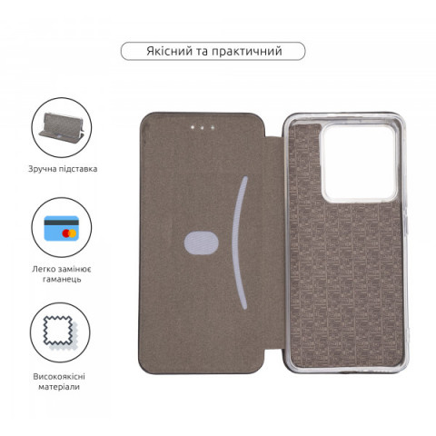 Чохол-книжка ArmorStandart G-Case для Xiaomi Poco M7 Pro 5G Black (ARM83146)