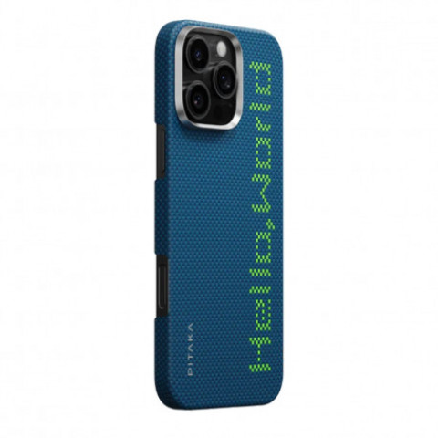 Чохол Pitaka Tactile Woven Case для iPhone 16 Pro Hello World (KI1602HWT)