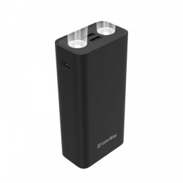 Універсальна мобільна батарея ColorWay Lamp 30000mAh Black (CW-PB300LPB3BK-F)