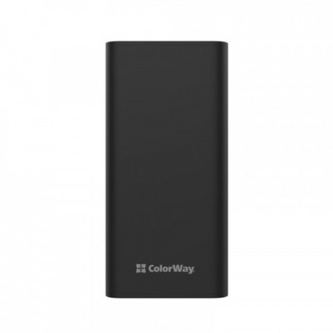 Універсальна мобільна батарея ColorWay Lamp 30000mAh Black (CW-PB300LPB3BK-F)