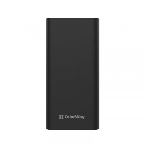 Універсальна мобільна батарея ColorWay Lamp 30000mAh Black (CW-PB300LPB3BK-F)