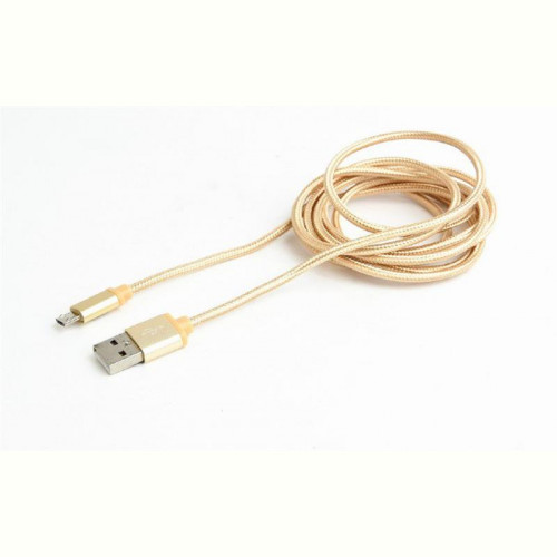 Кабель Cablexpert (CCB-mUSB2B-AMBM-6-G) USB2.0 A - Micro USB B, 1.8м, золотистий