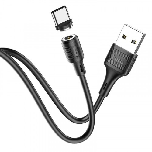 Кабель Hoco X52 USB - USB Type-C, 1 м, магнітний, Black (X52CB)