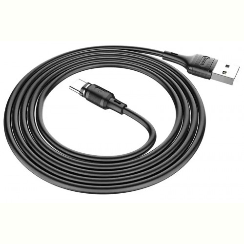 Кабель Hoco X52 USB - USB Type-C, 1 м, магнітний, Black (X52CB)