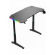 Геймерський комп'ютерний стіл GT Racer T-1221 (120x60x71-79) Black