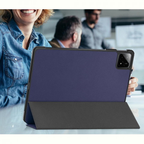 Чохол-книжка BeCover Smart Case для Xiaomi Pad 6S Pro 12.4" Deep Blue (711084)