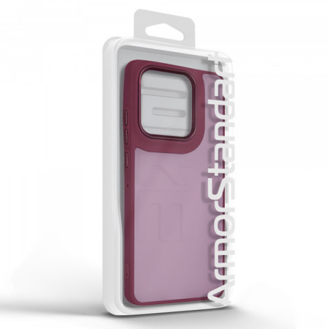 Чохол ArmorStandart Frame для Motorola G86 5G Wine Red (ARM87564)
