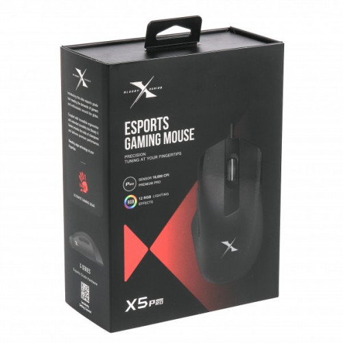 Миша ігрова A4Tech Bloody X5 Pro, чорна