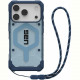 Чохол-накладка UAG Pathfinder Clear MagSafe Bundle для Apple iPhone 17 Pro Blues Lanyard (1145511BV03)