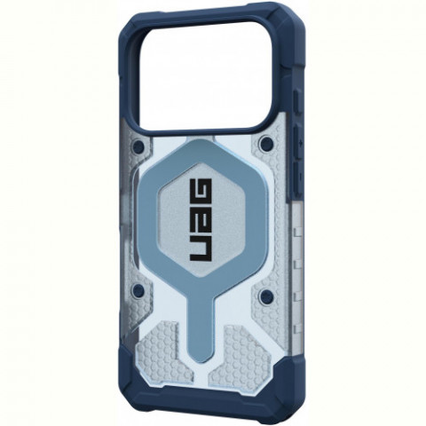 Чохол-накладка UAG Pathfinder Clear MagSafe Bundle для Apple iPhone 17 Pro Blues Lanyard (1145511BV03)