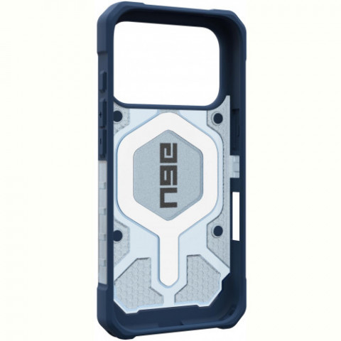 Чохол-накладка UAG Pathfinder Clear MagSafe Bundle для Apple iPhone 17 Pro Blues Lanyard (1145511BV03)