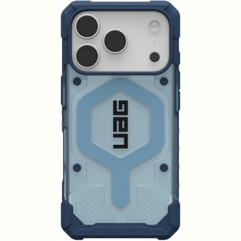 Чохол-накладка UAG Pathfinder Clear MagSafe Bundle для Apple iPhone 17 Pro Blues Lanyard (1145511BV03)