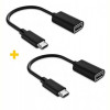 Адаптер XoKo AC-130 USB-microUSB Black 2шт. (XK-AC130-BK2)