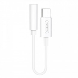 Адаптер XO NB-R161 USB Type-C - 3.5 мм (M/F), 0.14м, White (NB-R161.white)