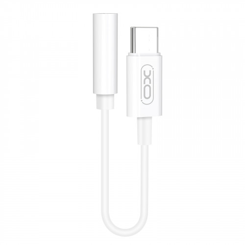 Адаптер XO NB-R161 USB Type-C - 3.5 мм (M/F), 0.14м, White (NB-R161.white)