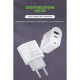 Мережевий зарядний пристрій MadeInFuture MFS12 12W A+C + кабель USB-A to USB-C White (MIF82822)