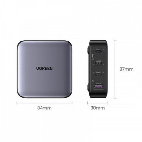 Зарядний пристрій Ugreen CD328 Black (90928)