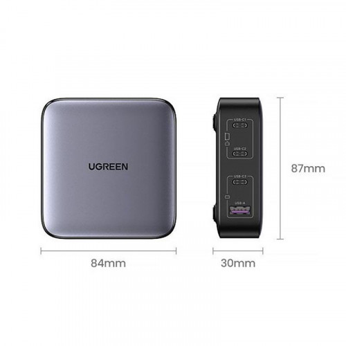 Зарядний пристрій Ugreen CD328 Black (90928)