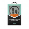 Кабель Canyon USB - MicroUSB 1м, Dark Grey (CNS-USBM5DG)