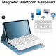 Чохол з бездротовою клавіатурою (TouchPad) BeCover для Apple iPad Air 11 (2024/2025) Light Blue (712598)