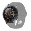 Силіконовий ремінець BeCover для Samsung Galaxy Watch 42mm/Watch Active/Active 2 40/44mm/Watch 3 41mm/Gear S2 Classic/Gear Sport Gray (706180)