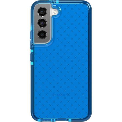 Чохол-накладка Tech21 Evo Check для Samsung Galaxy S22 SM-S901 Blue (T21-9408)