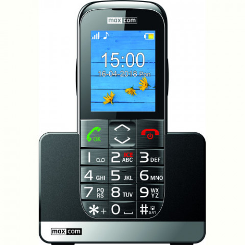Мобiльний телефон Maxcom MM720 Black