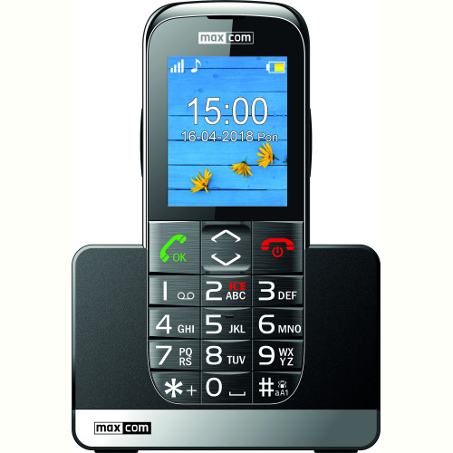 Мобiльний телефон Maxcom MM720 Black