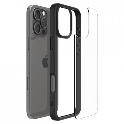 Чохол-накладка Spigen Ultra Hybrid для Apple iPhone 16 Pro Max Matte Black (ACS07996)