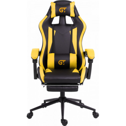 Геймерське крісло GT Racer X-2323 Black/Yellow