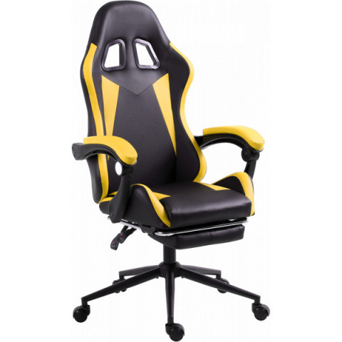 Геймерське крісло GT Racer X-2323 Black/Yellow