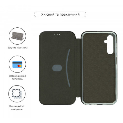 Чохол-книжка ArmorStandart G-Case для Samsung A15 4G (A155) / A15 5G Black (ARM72503)