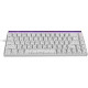 Дротова механічна клавіатура Ajazz NK68 Red switches Side Contour White (NK68-R-S-W) Купити в Україні
