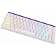 Дротова механічна клавіатура Ajazz NK68 Red switches Side Contour White (NK68-R-S-W) Купити в Україні